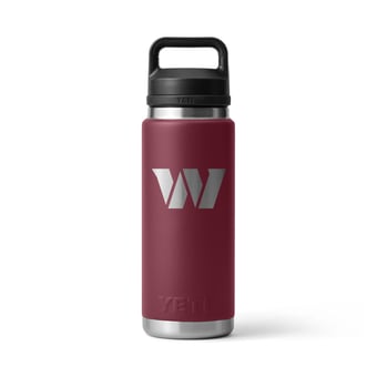 YETI Washington Commanders 26oz. Rambler Chug Water Bottle