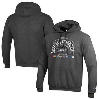 Unisex Champion Gray NCAA 2026 March Madness San Diego Hoodie
