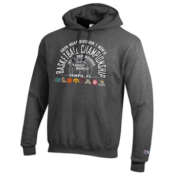 Unisex Champion Gray NCAA 2026 March Madness Tampa Hoodie