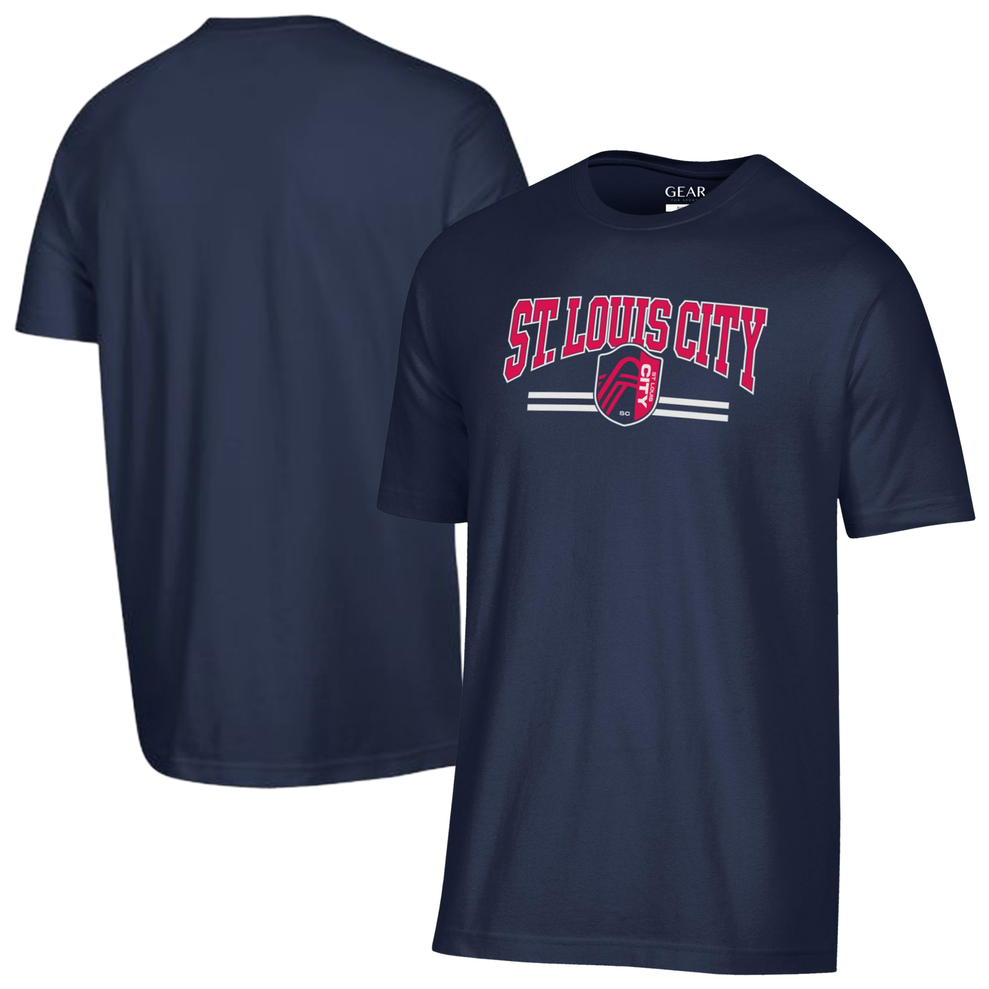Men's Navy St. Louis CITY SC Big Soft T-Shirt