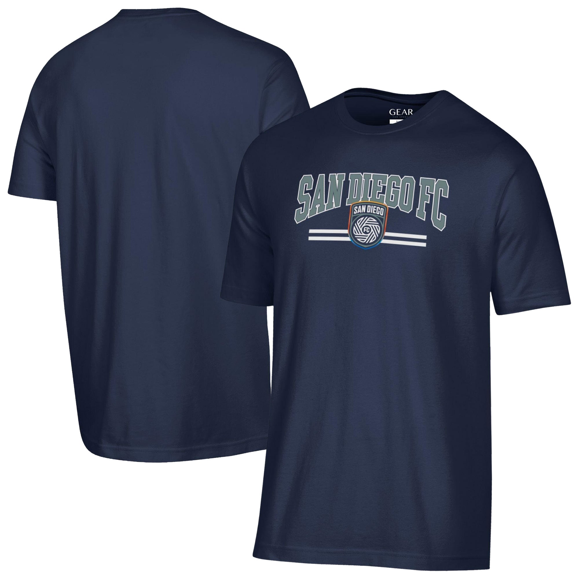 Men's  Navy San Diego FC Big Soft T-Shirt