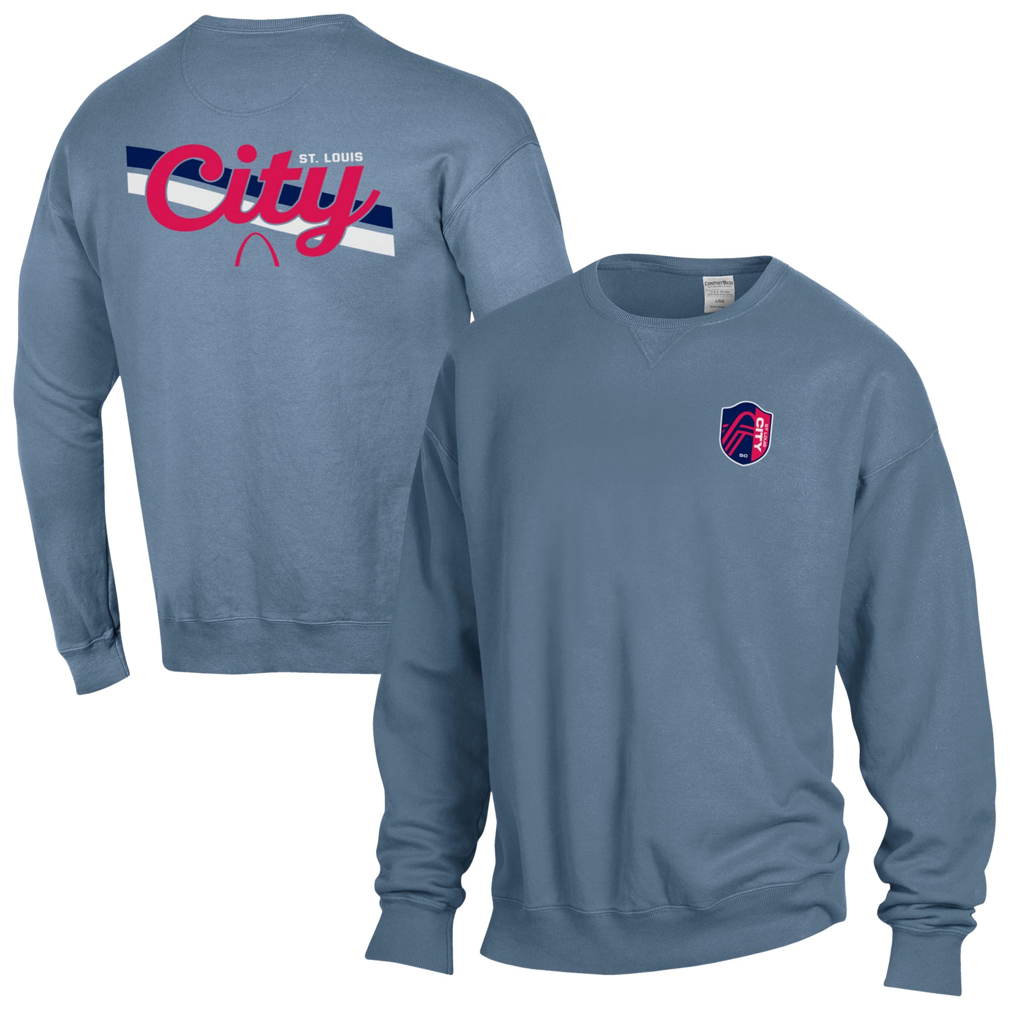 Men's Blue St. Louis CITY SC Fleece Sweatshirt