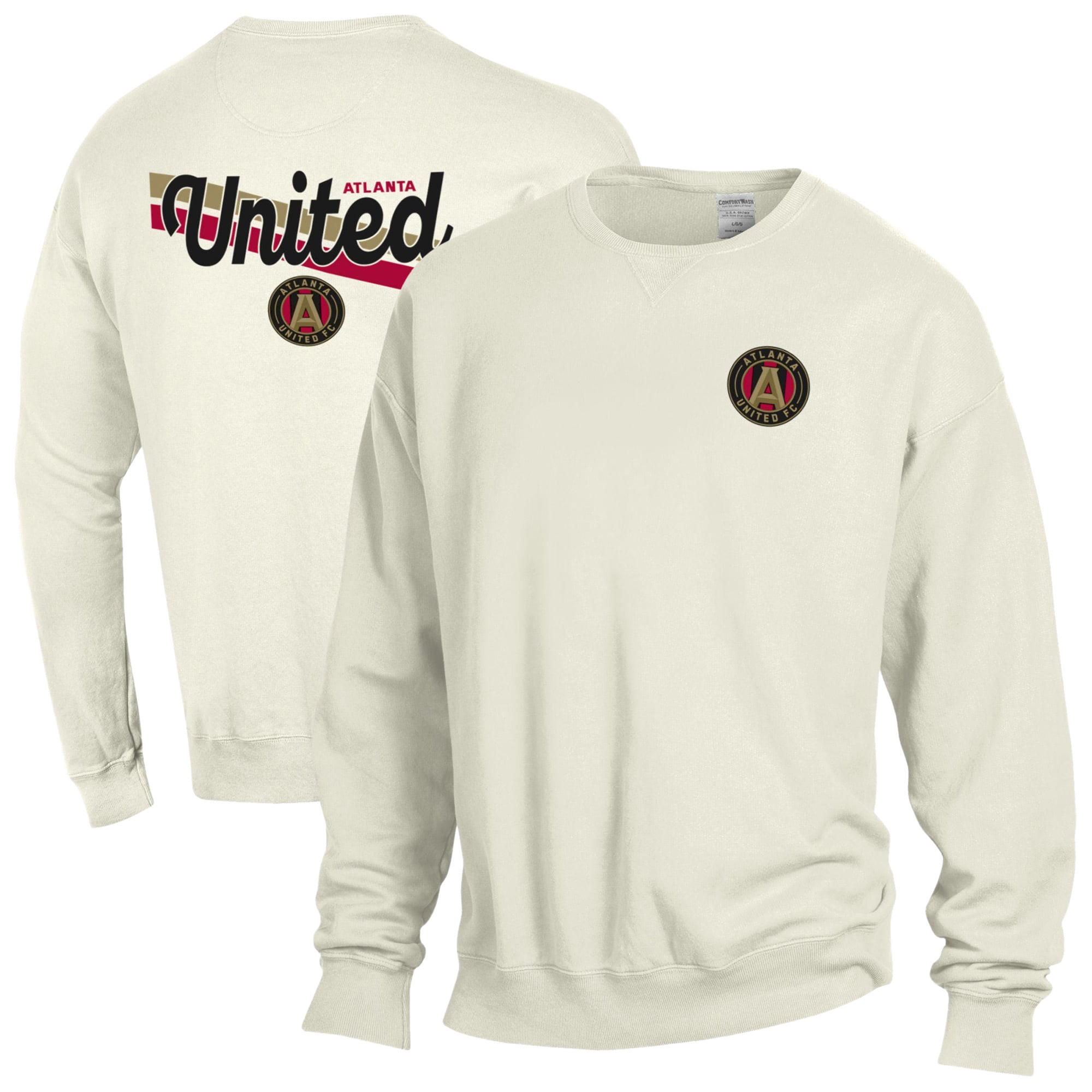Men's Cream Atlanta United FC Fleece Sweatshirt