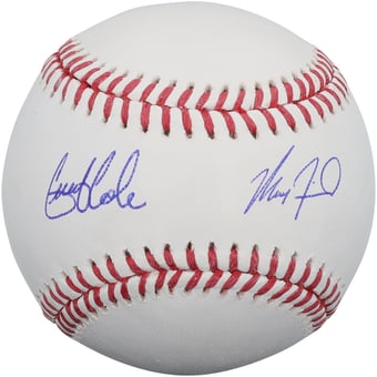 Gerrit Cole & Max Fried New York Yankees Autographed Baseball