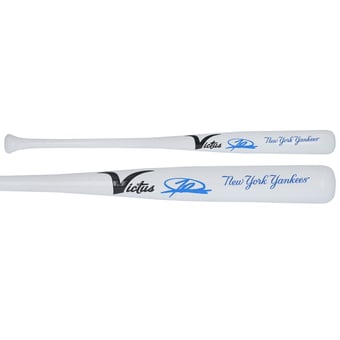 Jasson Domínguez New York Yankees Autographed Victus Team ID Mini Bat