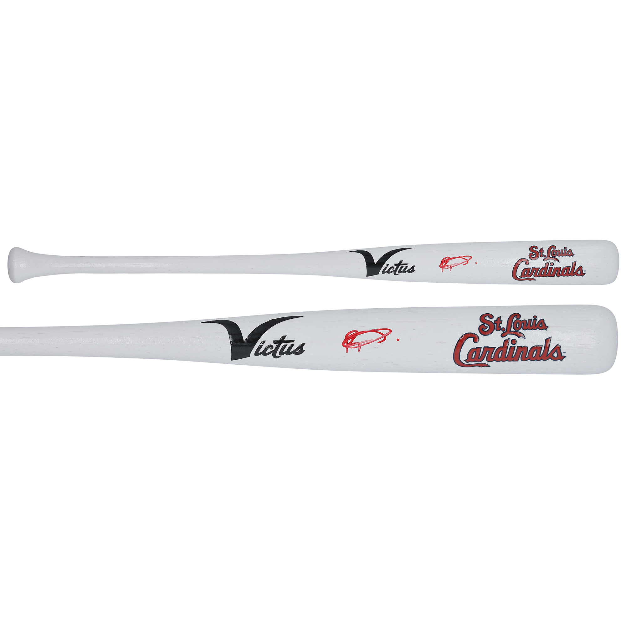 Rainiel Rodriguez St. Louis Cardinals Autographed White Victus Mini Bat