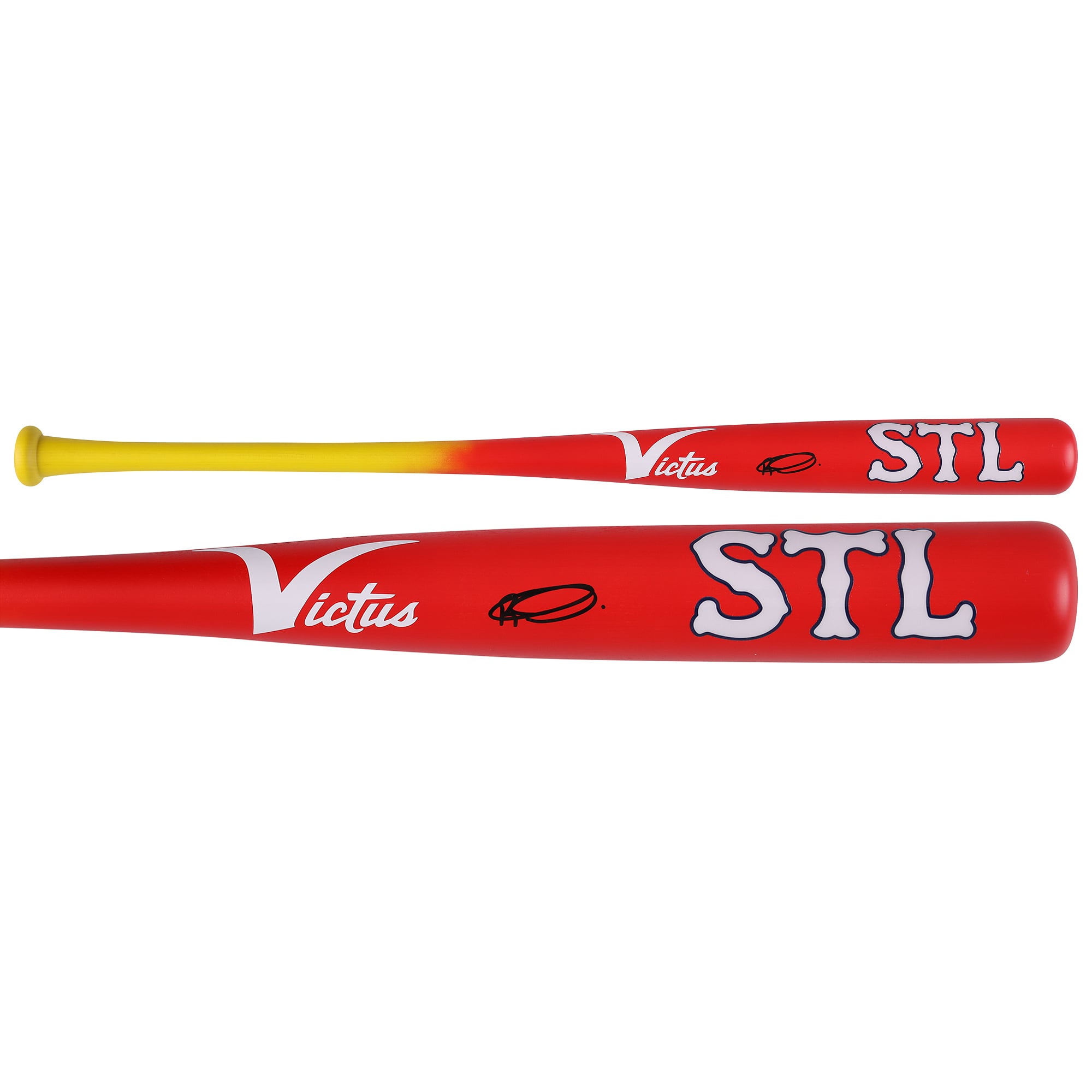 Rainiel Rodriguez St. Louis Cardinals Autographed Victus City Connect Bat