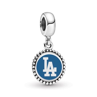 Pandora Los Angeles Dodgers Modern Color Dangle Charm