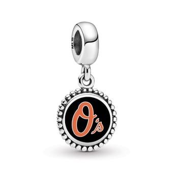 Pandora Baltimore Orioles Modern Color Dangle Charm