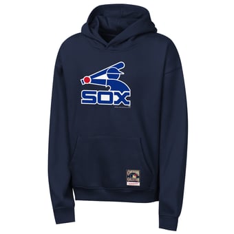 Youth Mitchell & Ness Navy Chicago White Sox Retro Logo Hoodie