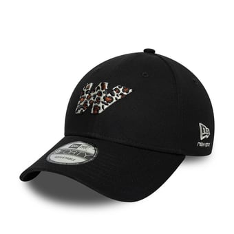 Women's New Era Black Williams Racing Animal Infill 9FORTY Adjustable Hat