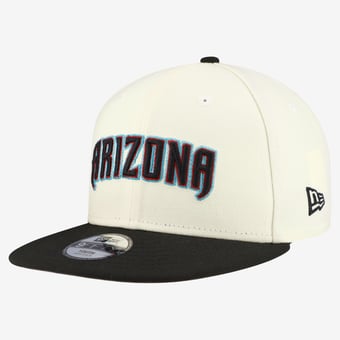Youth New Era  White Arizona Diamondbacks Two-Tone 9FIFTY Snapback Hat
