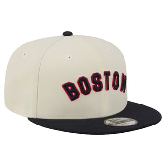 Youth New Era  White Boston Red Sox Two-Tone 9FIFTY Snapback Hat
