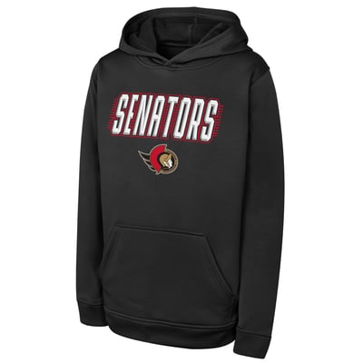 Youth Outerstuff Black Ottawa Senators Sack Party Performance Hoodie