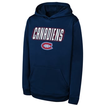 Youth Outerstuff Navy Montreal Canadiens Sack Party Performance Hoodie