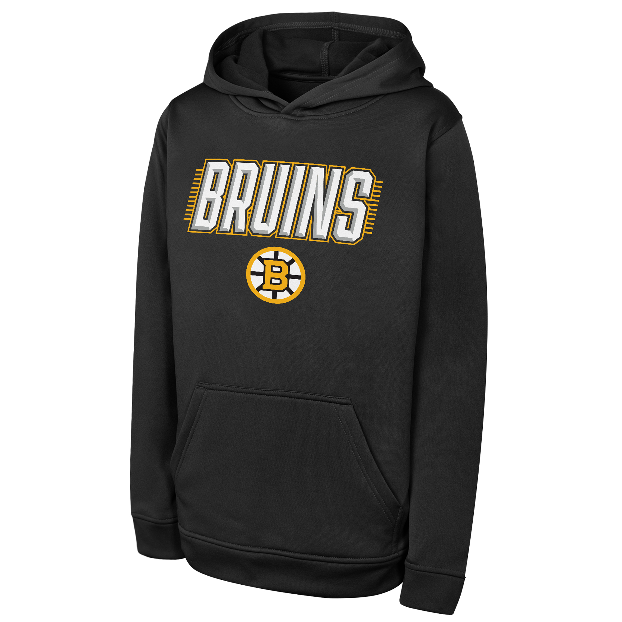 Youth Outerstuff Black Boston Bruins Sack Party Performance Hoodie
