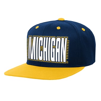 Youth Outerstuff  Navy Michigan Wolverines Deadstock Snapback Hat