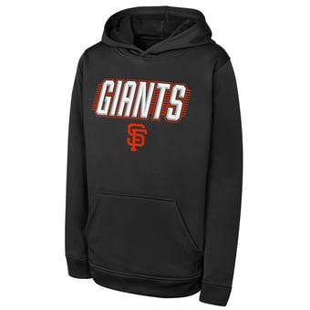 Youth Outerstuff Black San Francisco Giants Sack Party Performance Hoodie