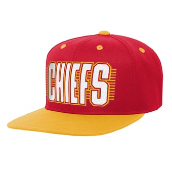 Youth Outerstuff Red/Gold Kansas City Chiefs Snapback Hat