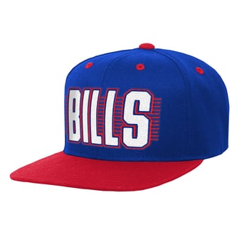 Youth Outerstuff Royal/Red Buffalo Bills Snapback Hat