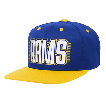 Youth Outerstuff Royal/Gold Los Angeles Rams Snapback Hat
