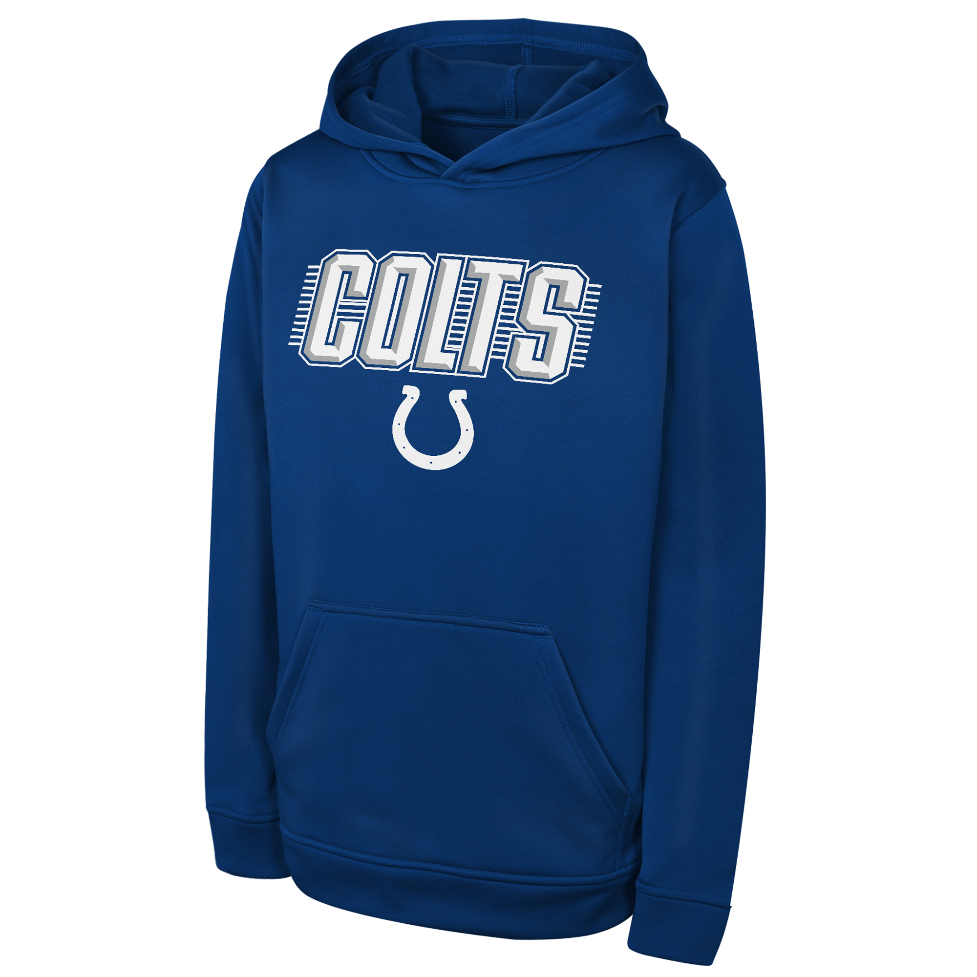 Outerstuff Boys' Indianapolis Colts Sack Party Performance Fleece Hoodie