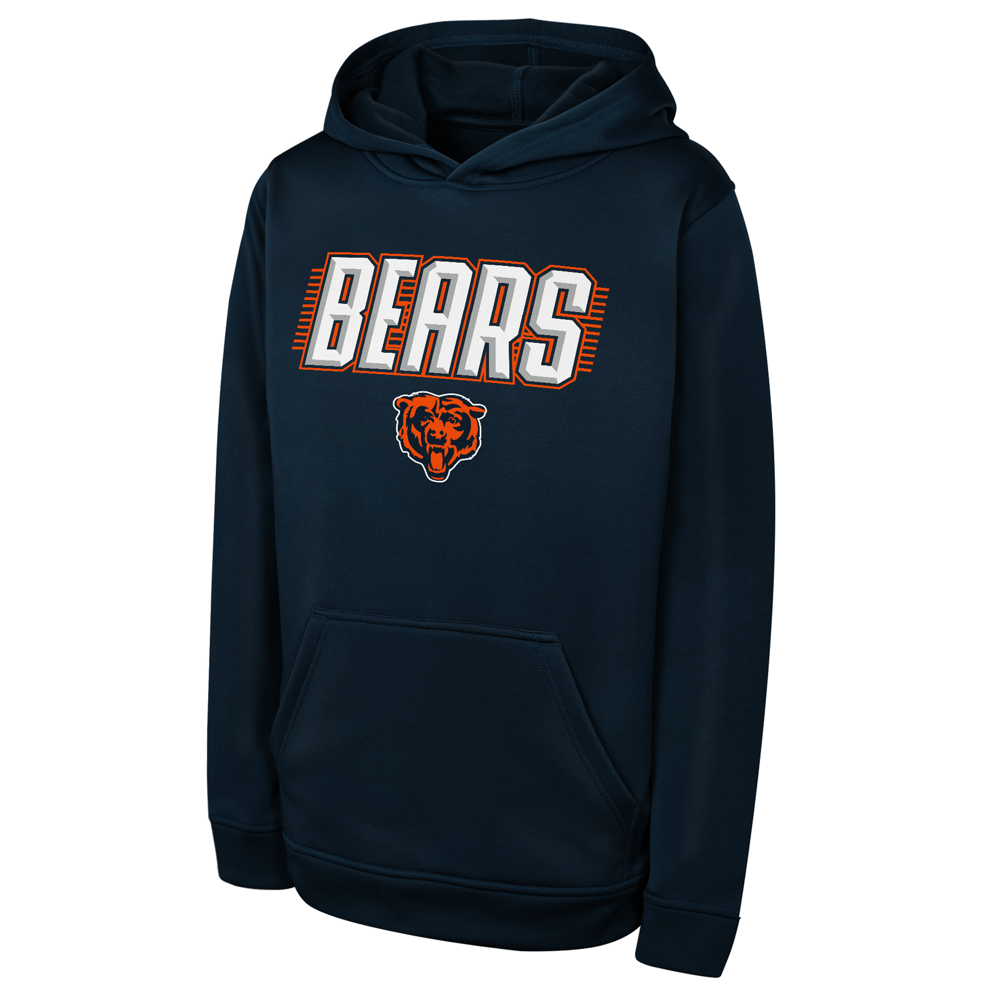Outerstuff Boys' Chicago Bears Sack Party Performance Fleece Hoodie