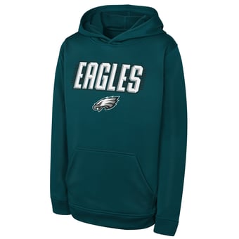 Youth Outerstuff Midnight Green Philadelphia Eagles Sack Party Performance Hoodie
