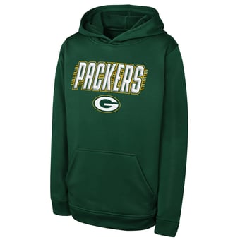 Youth Outerstuff Green Green Bay Packers Sack Party Performance Hoodie