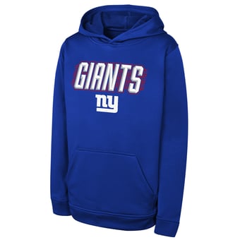 Youth Outerstuff Royal New York Giants Sack Party Performance Hoodie
