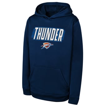 Youth Outerstuff Navy Oklahoma City Thunder Sack Party Performance Hoodie