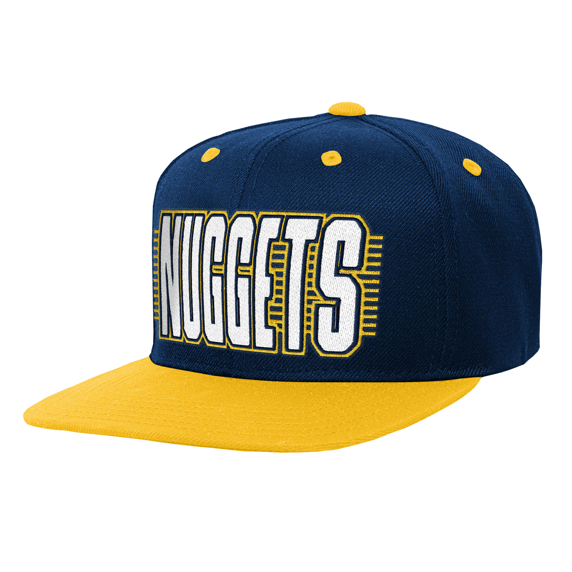 Youth Outerstuff Blue Denver Nuggets Snapback Hat
