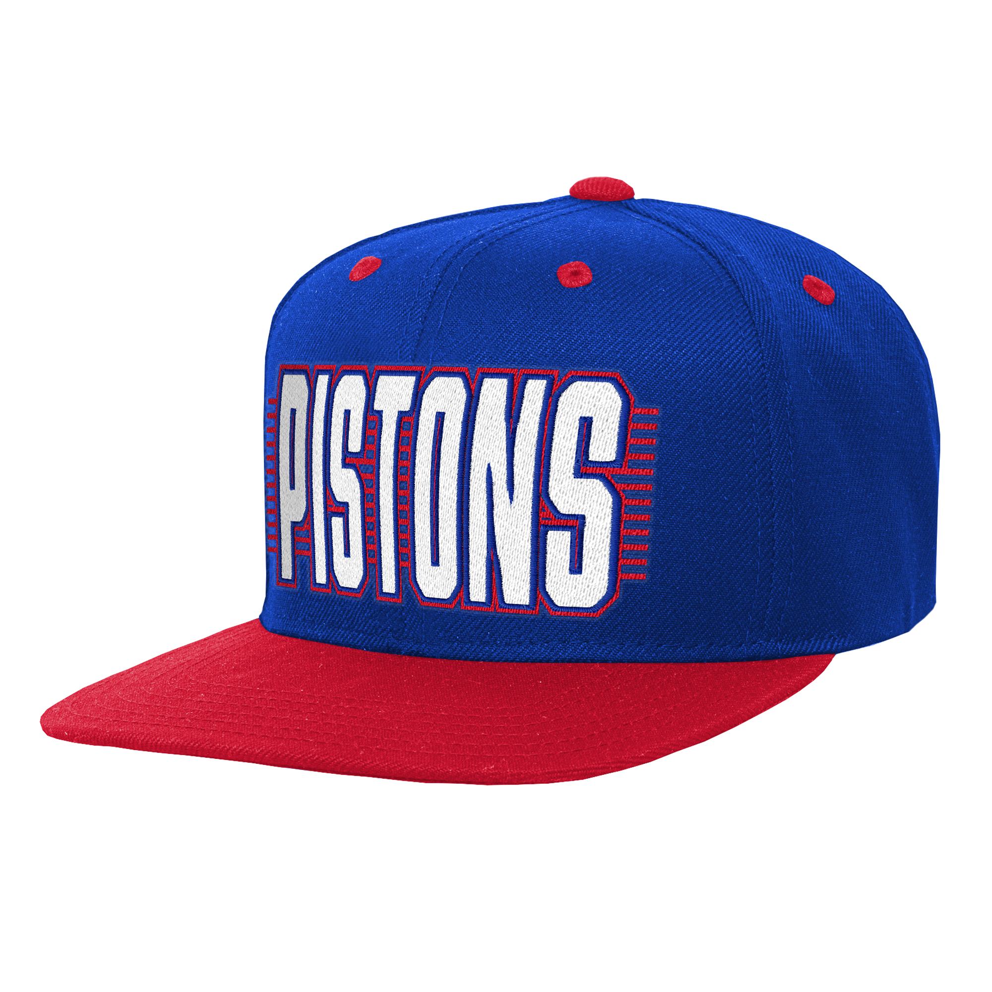 Youth Outerstuff Blue Detroit Pistons Snapback Hat