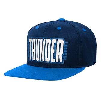 Youth Outerstuff Blue Oklahoma City Thunder Snapback Hat