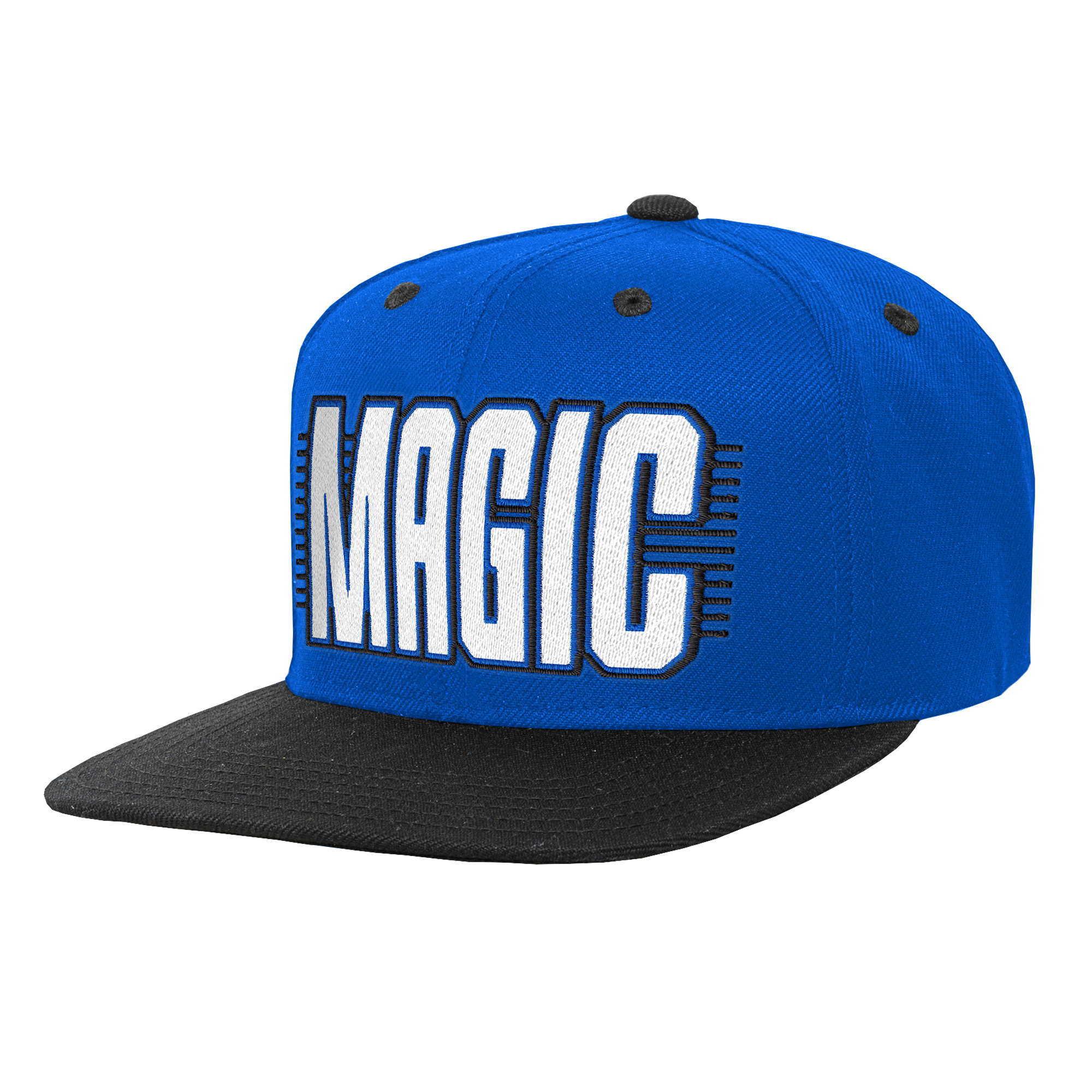Youth Outerstuff Blue/Black Orlando Magic Snapback Hat