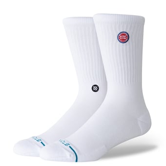 Unisex Stance Detroit Pistons Crested Knit Crew Socks