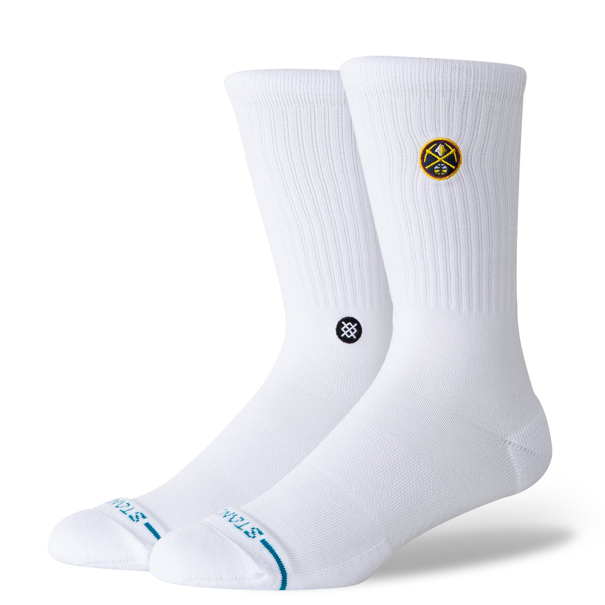 Unisex Stance Denver Nuggets Crested Knit Crew Socks