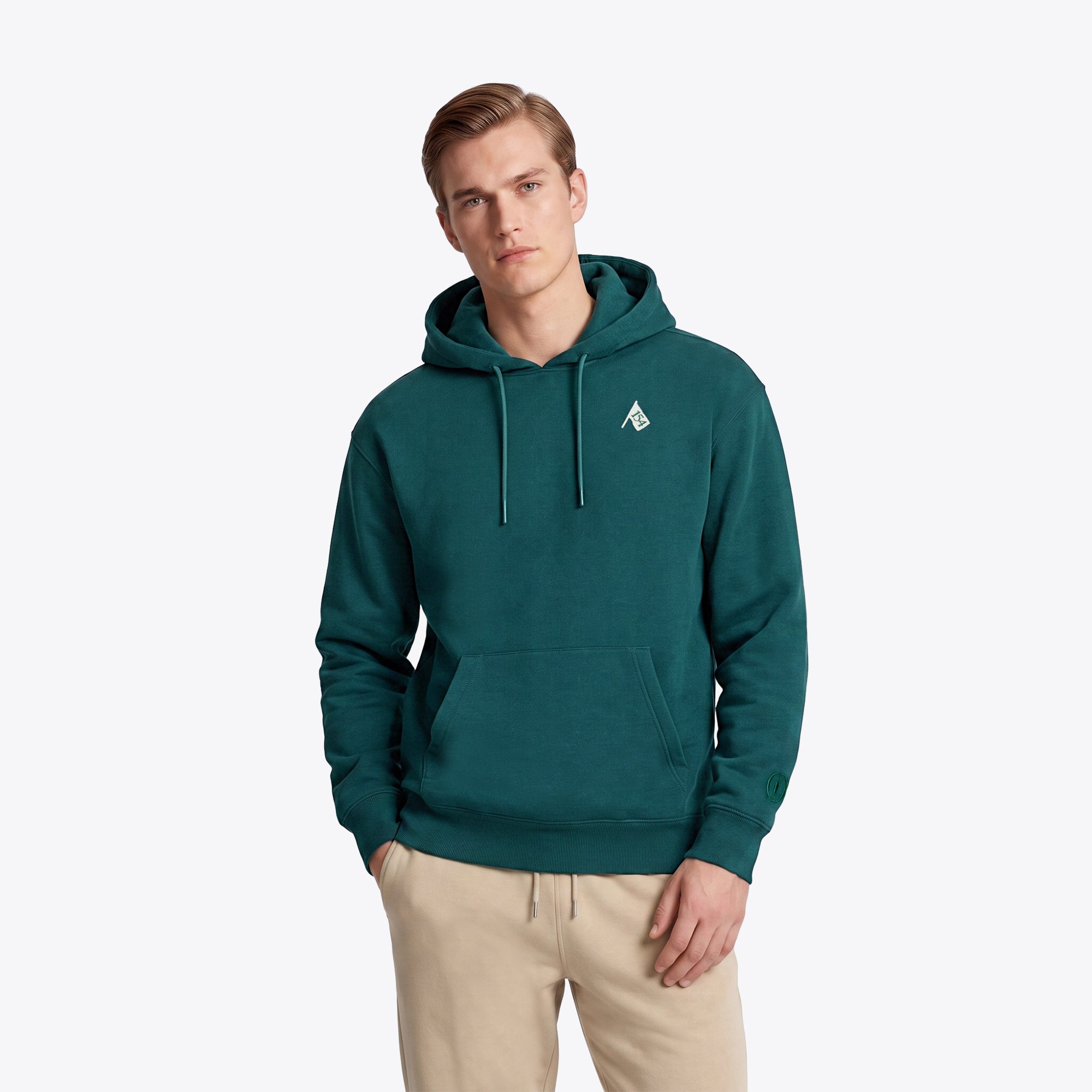 Felpa con cappuccio The Open Golf's Original Championship Supersoft - Verde