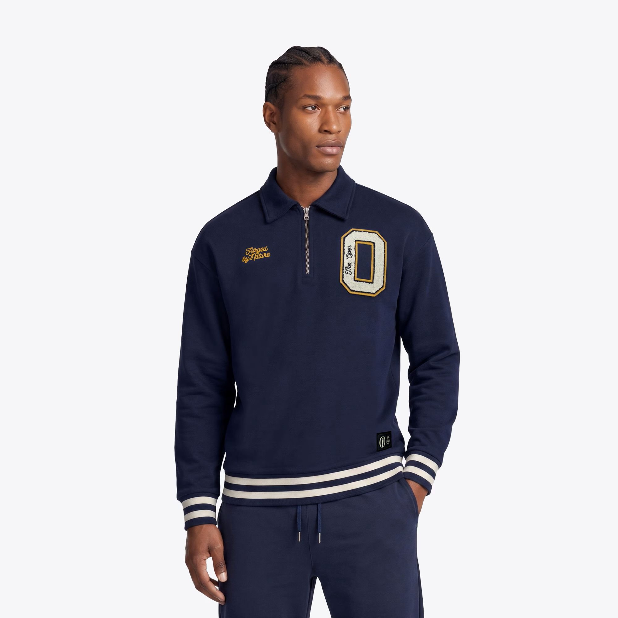 Maglia 1/4 cernia The 154th Open Royal Birkdale Varsity