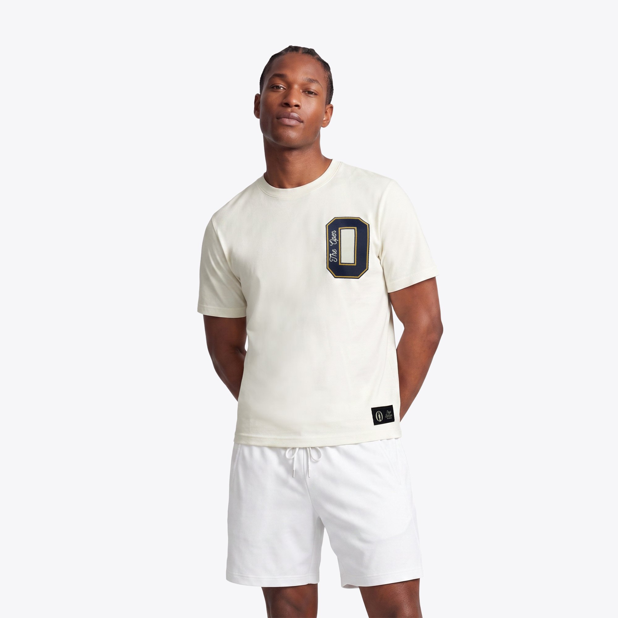 Maglietta The 154th Open Royal Birkdale Varsity Oversized - Crema