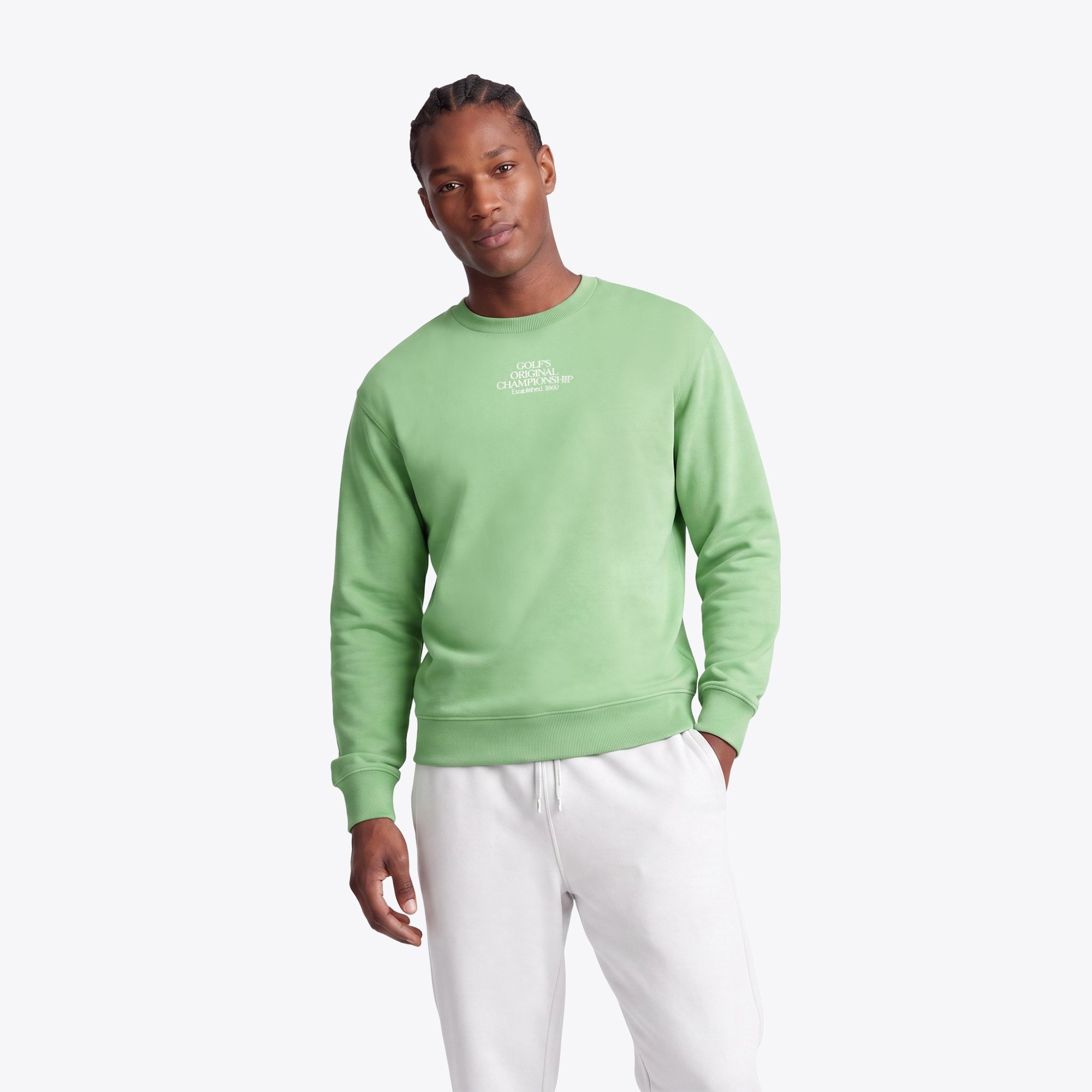 Felpa The Open Golf's Original Championship Supersoft - Sage