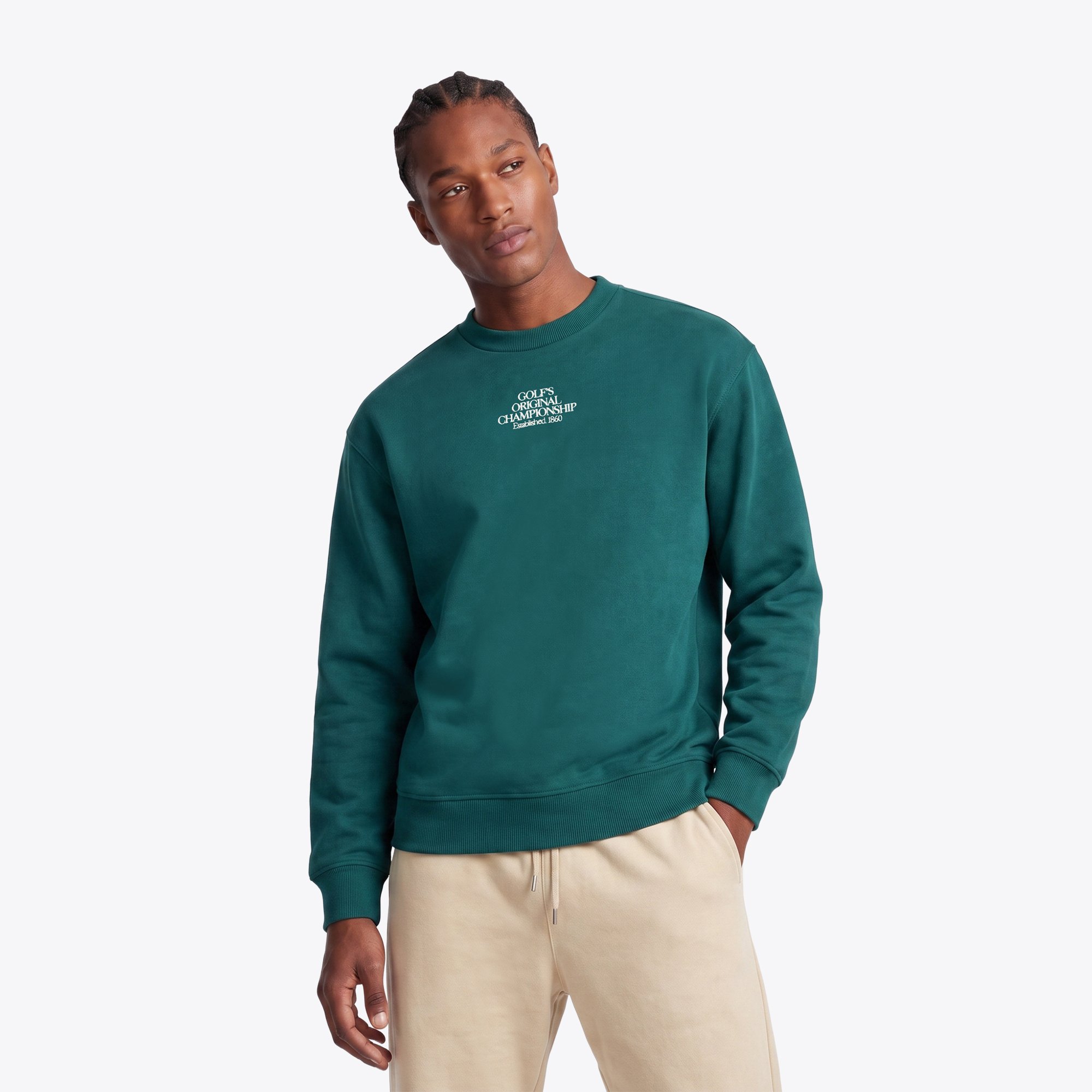 Felpa The Open Golf's Original Championship Supersoft - Verde