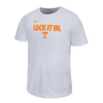 Youth Nike White Tennessee Volunteers 2026 On-Court Bench Legend Dri-FIT T-Shirt