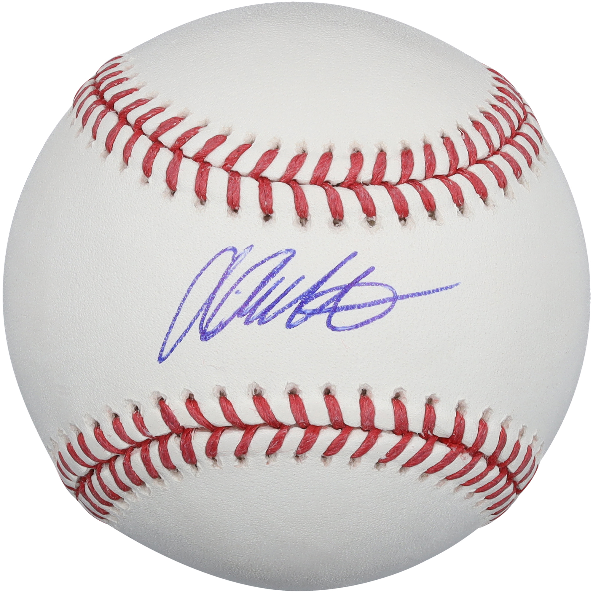 Aiva Arquette Miami Marlins Autographed Baseball