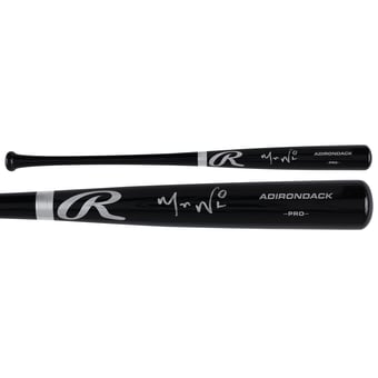 Masyn Winn St. Louis Cardinals Autographed Black Rawlings Pro Bat