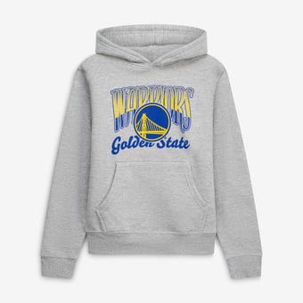 Youth Stadium Essentials  Heather Gray Golden State Warriors Sky High Hoodie