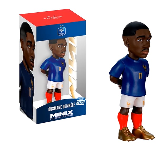 France Minix Football Stars Coupe du Monde #102 Dembélé - Figurine 12 cm