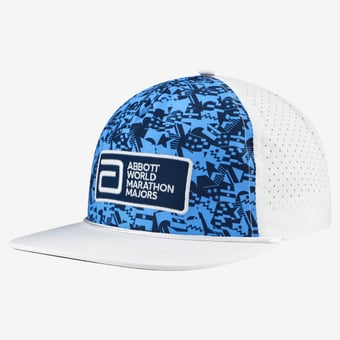 Unisex BOCO Gear  White 2026 World Marathon Majors Lowdown Adjustable Trucker Hat