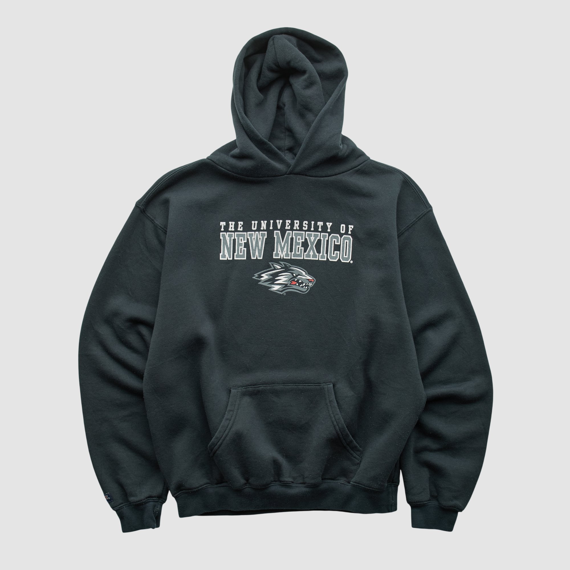 New Mexico Lobos Jansport 2000s Hooded Pullover Sweatshirt - Black - XXS by Fanatics Real Vintage