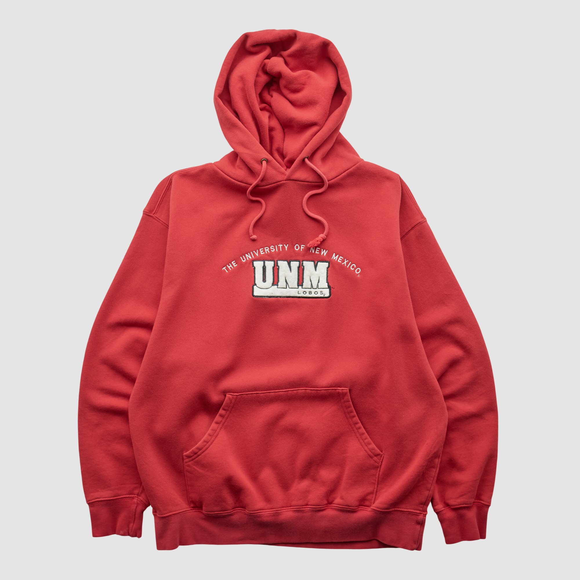 New Mexico Lobos Jansport 2000s Hooded Pullover Sweatshirt - Red - S by Fanatics Real Vintage